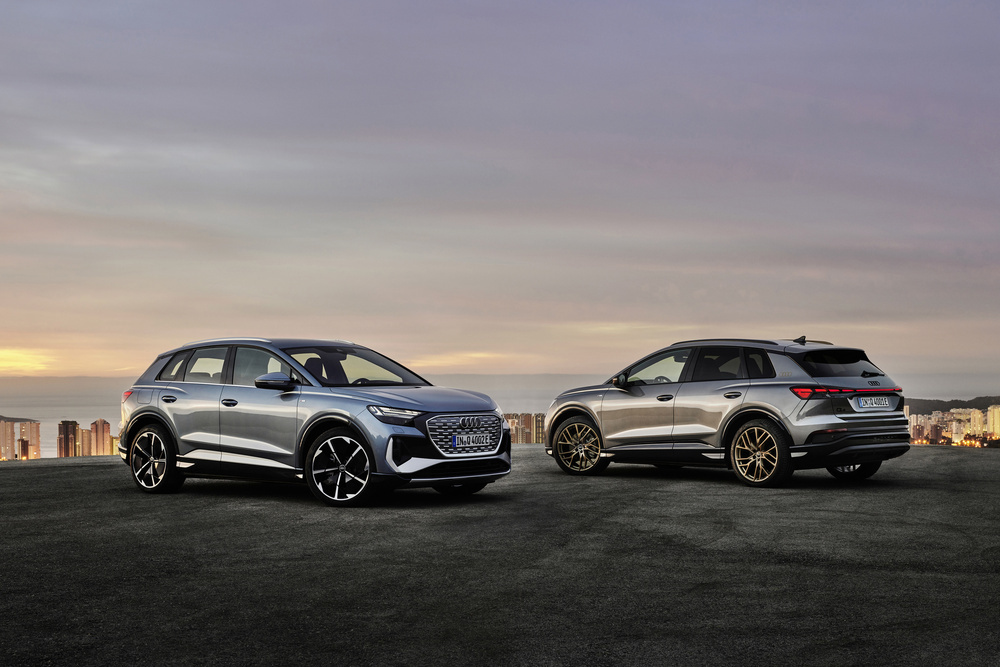 The all-new Audi Q4 e-tron and Q4 Sportback e-tron